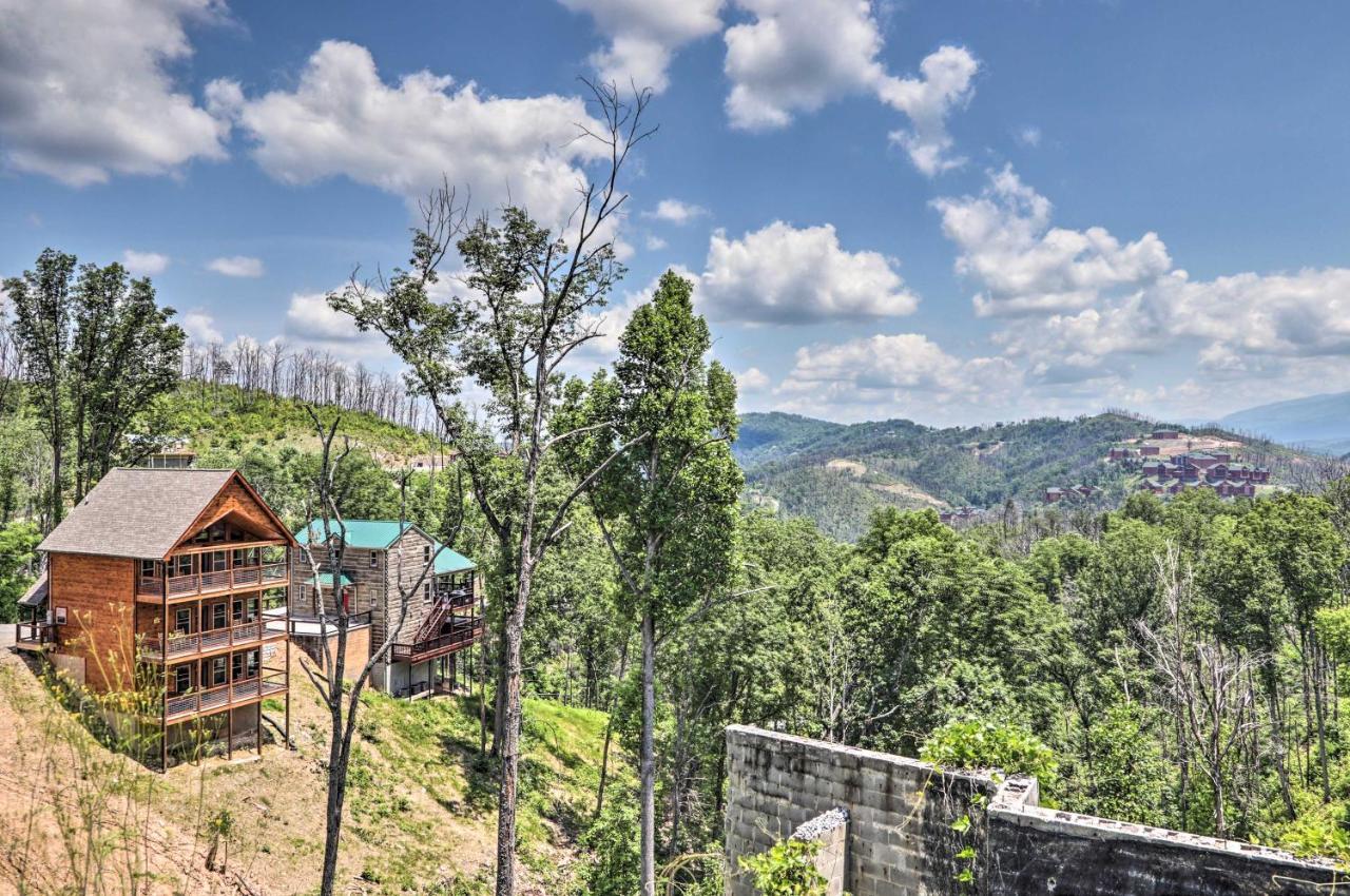 Modern Cabin With Hot Tub And Game Room In Gatlinburg! Esterno foto