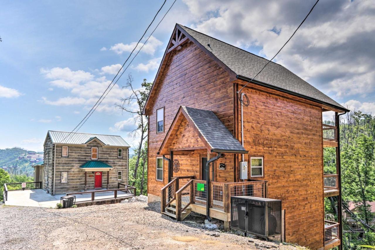 Modern Cabin With Hot Tub And Game Room In Gatlinburg! Esterno foto